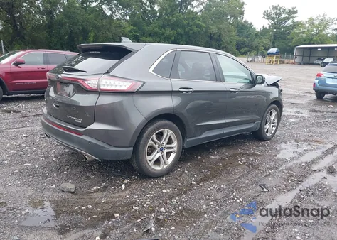 2018 Ford Edge Titanium из США, поврежденный, VIN 2FMPK3K90JBB61272